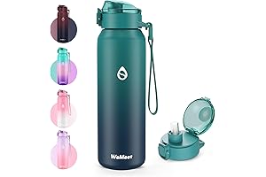 32oz Water Bottle with Straw and Spout: Two Ways to Stay Hydrated
