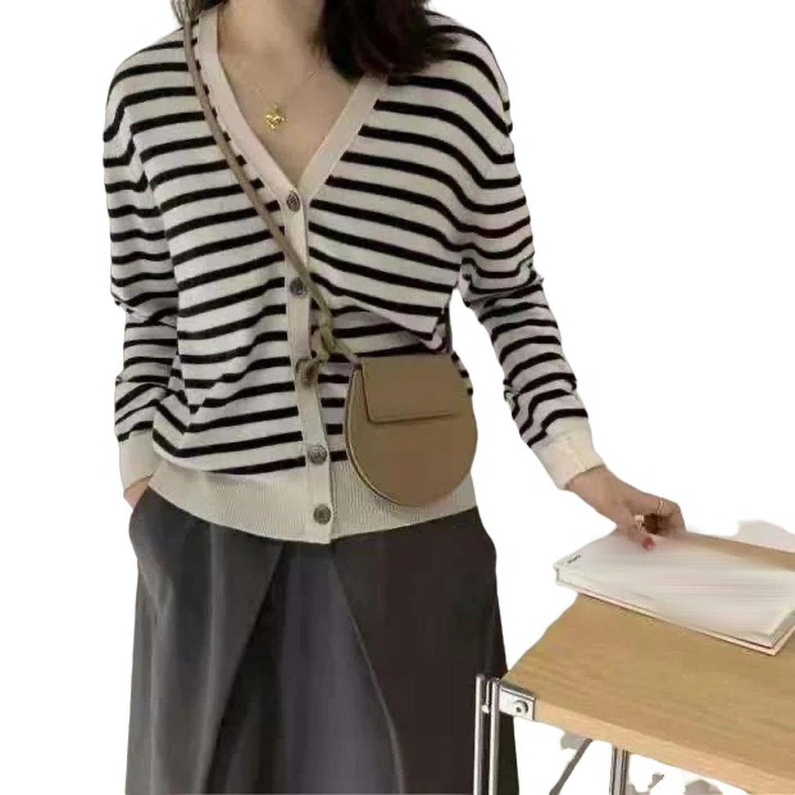 Kardigan modny sweter kardigany damskie zimowe wiosna swetry damskie kardigany