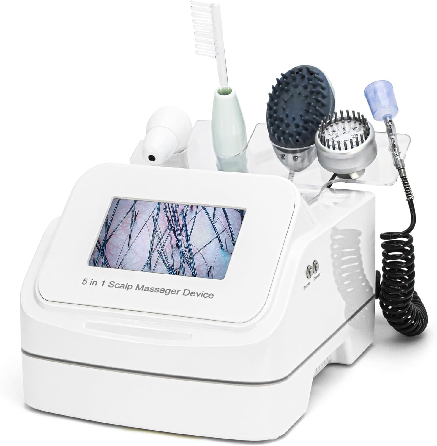 Professional Skin Diagnosis Hair Analyzer, HD Scalp Detection Hair Follicle Analyzer, Hair Skin Analyzer Machine for Home Business Beauty Salon-image-49