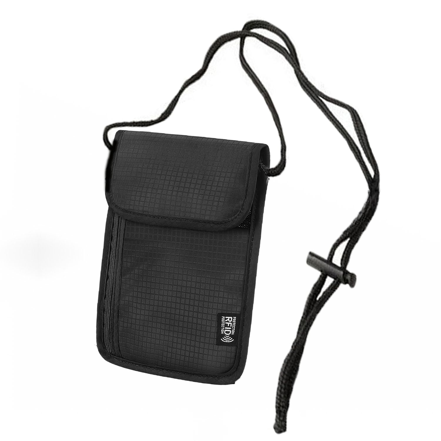 Lollanda Sac De Poitrine Avec Protection RFID, Sac De Poitrine, étanche, Porte-monnaie De Voyage Avec Sangle De Cou Réglable Pour Smartphone