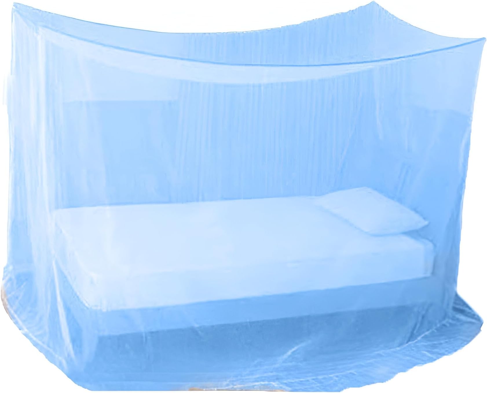 Divyanshi Mosquito Net Blue for Single Bed/Double Bed, 4x6.5 Insect Protection