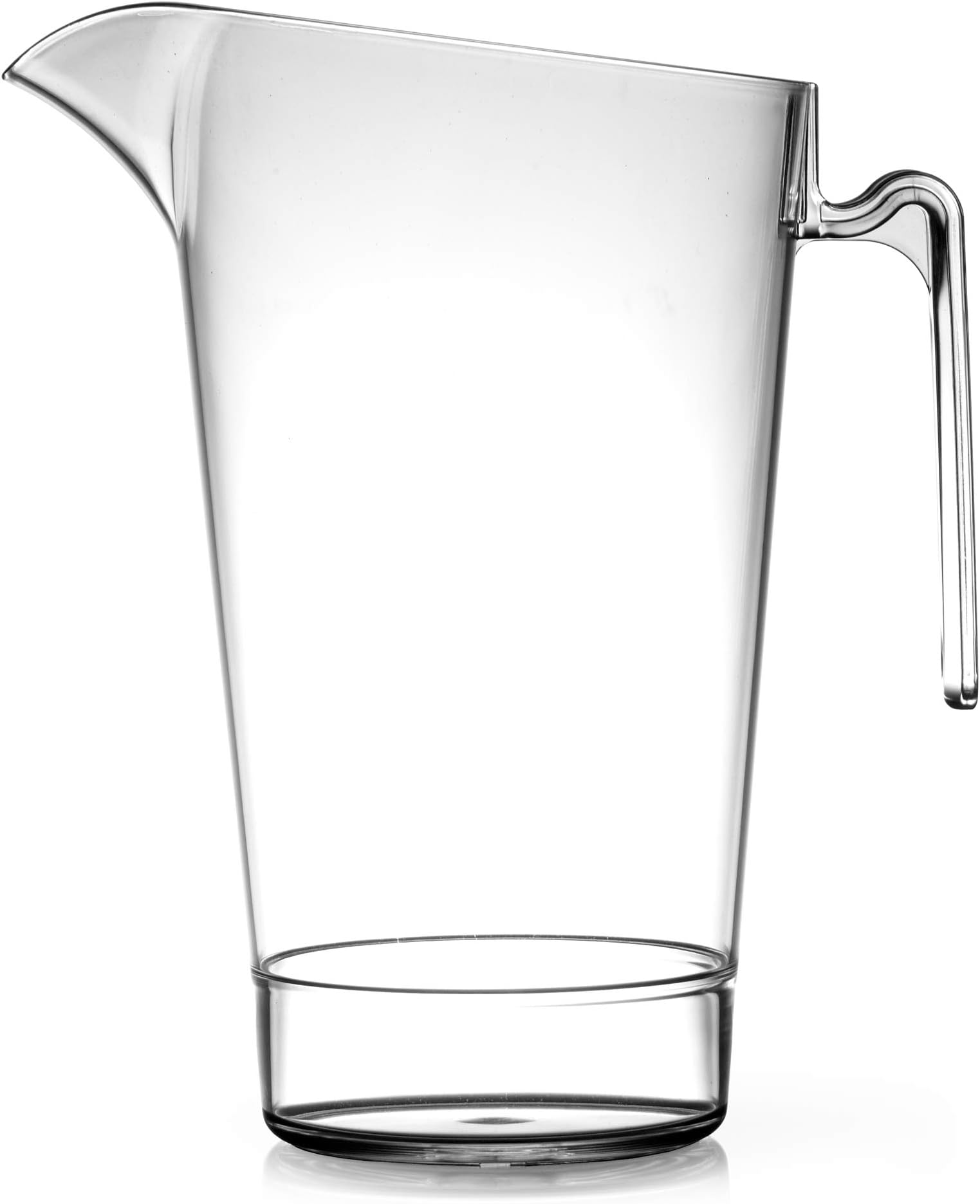 Elite In2stax 4 Pint Polycarbonate Stacking Jug LCE 2.2 Litre - Set of 4 - Graduated Plastic Beer Pitcher