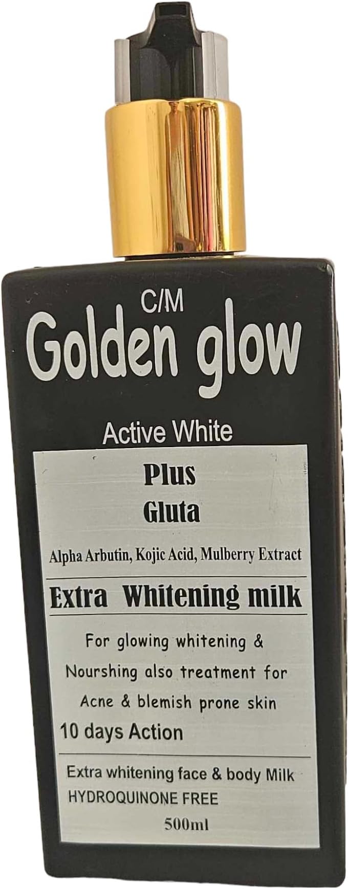 Golden Glow Active White Plus Gluta Body Lotion 500ml spf55