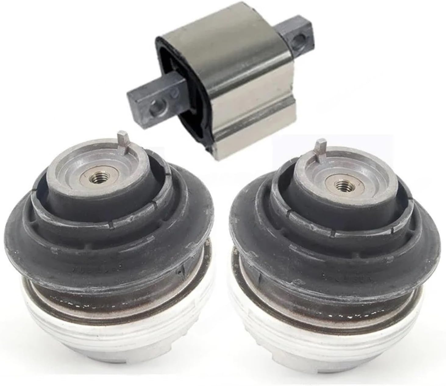 Engine Motor Mount Transmission Mounts Compatible For Benz W203 CL203 S203 C209 A209 W211 S211 A2032402017 A2032401917 A2122400418(3pcs per sets)
