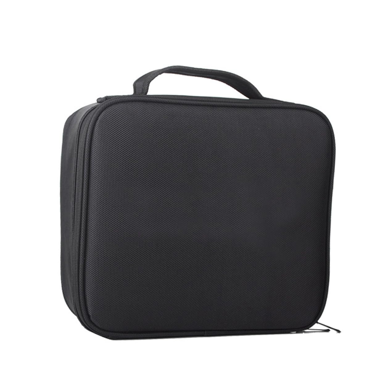 BESTYASH Kosmetiktasche mit Verstellbaren Trennwänden Schminkkoffer und Strapazierfähig Kosmetikorganizer mit Pinselfächern Kosmetikreisetasche für Lippenstift und Lidschatten