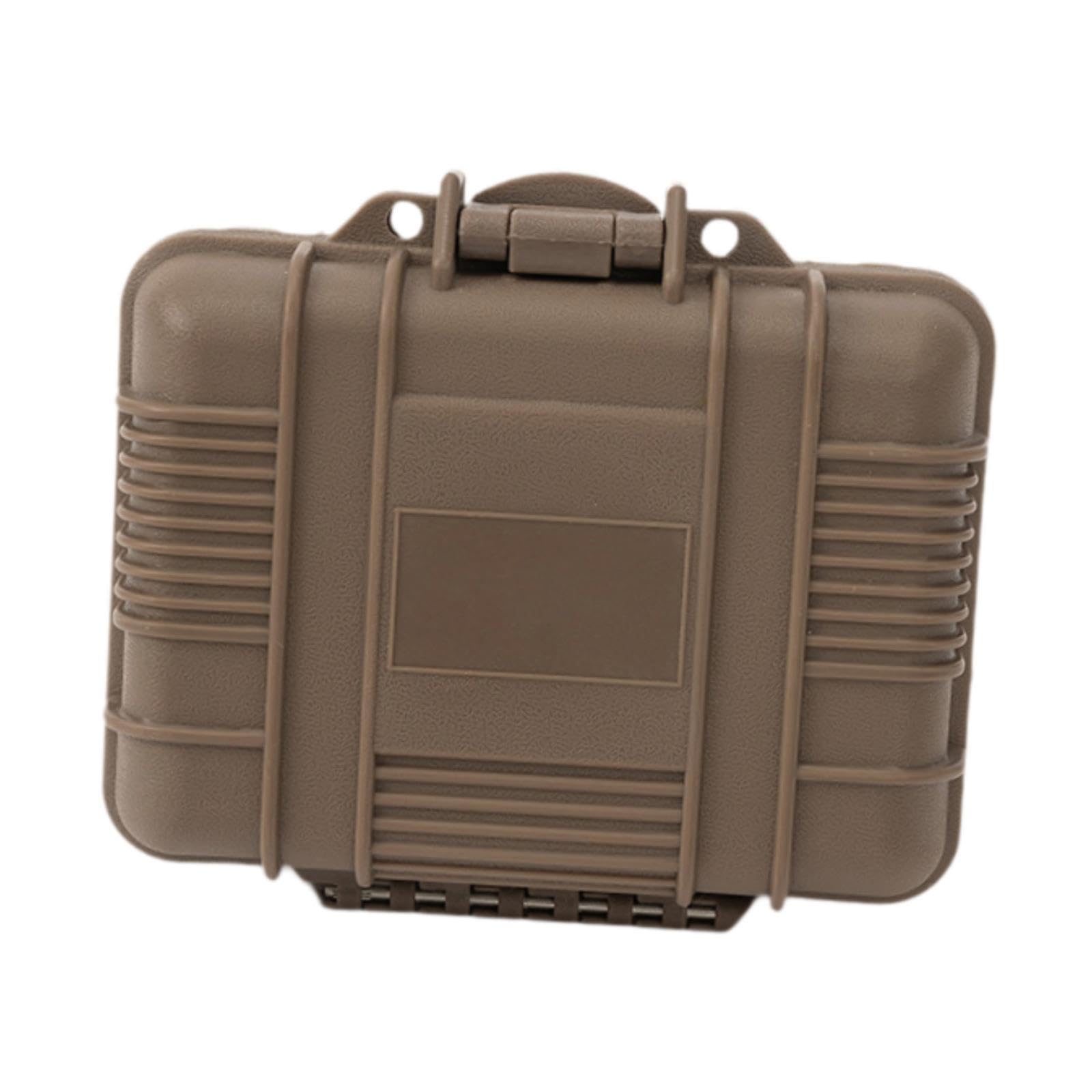 Tool Case Storage Case Hardware Organizer for Home Camera Electronic Equipment Brown-image-23