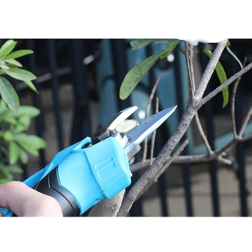 Nożyce ogrodowe Sekatory 2.5MM Profesjonalne akumulatorowe elektryczne nożyce do przycinania, akumulatorowe nożyce do przycinania, nożyczki do oliwek, winogrona, Bonsai, ogród, drzewa do prz