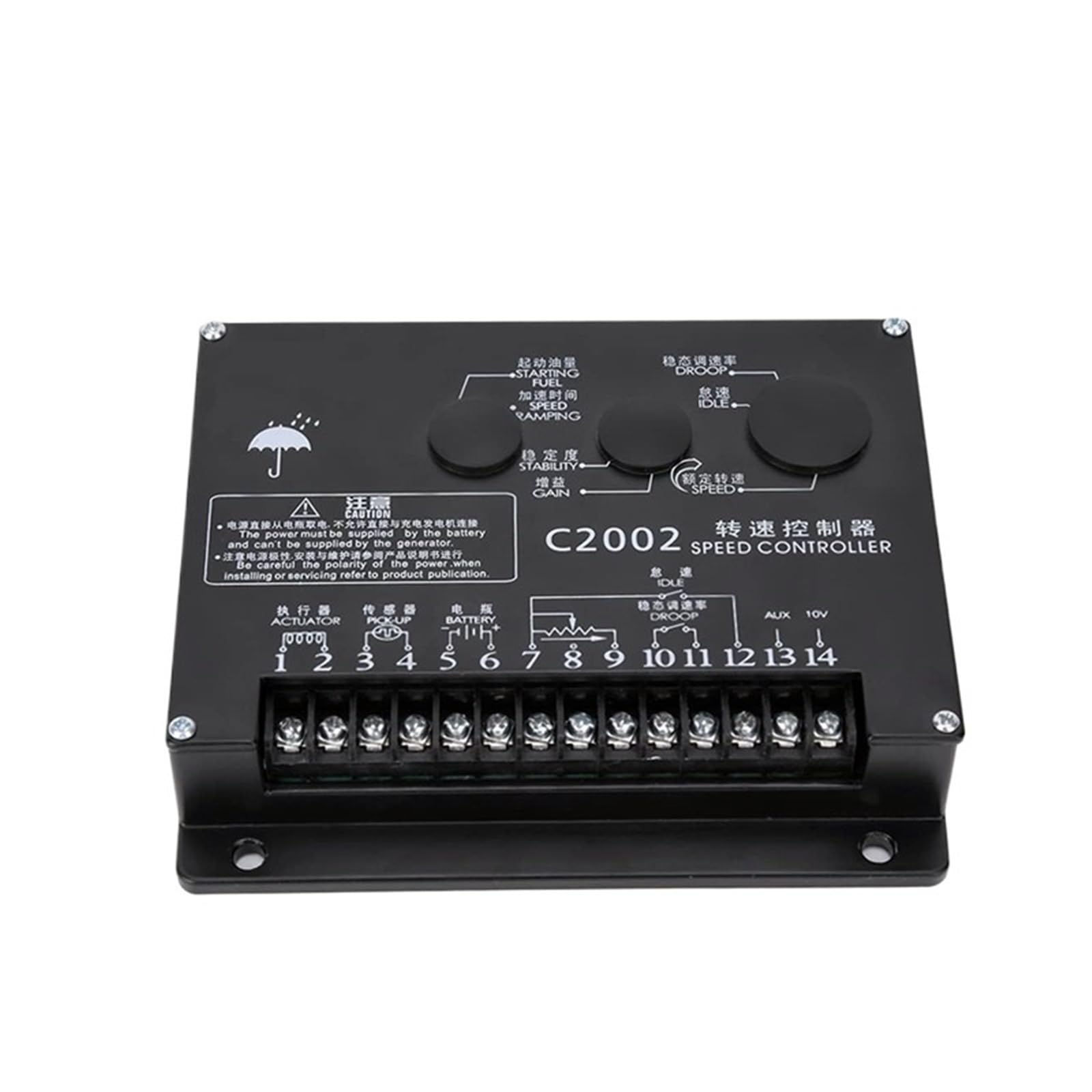 C2002 Speed Controller Generator Electronic Governor Speed Control Unit