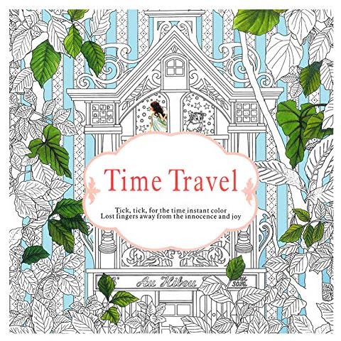 DishyKooker Secret Garden Adult Hand-Painted Coloring Book Mandala Lost Ocean Coloring Book Time Travel Product Items Cover