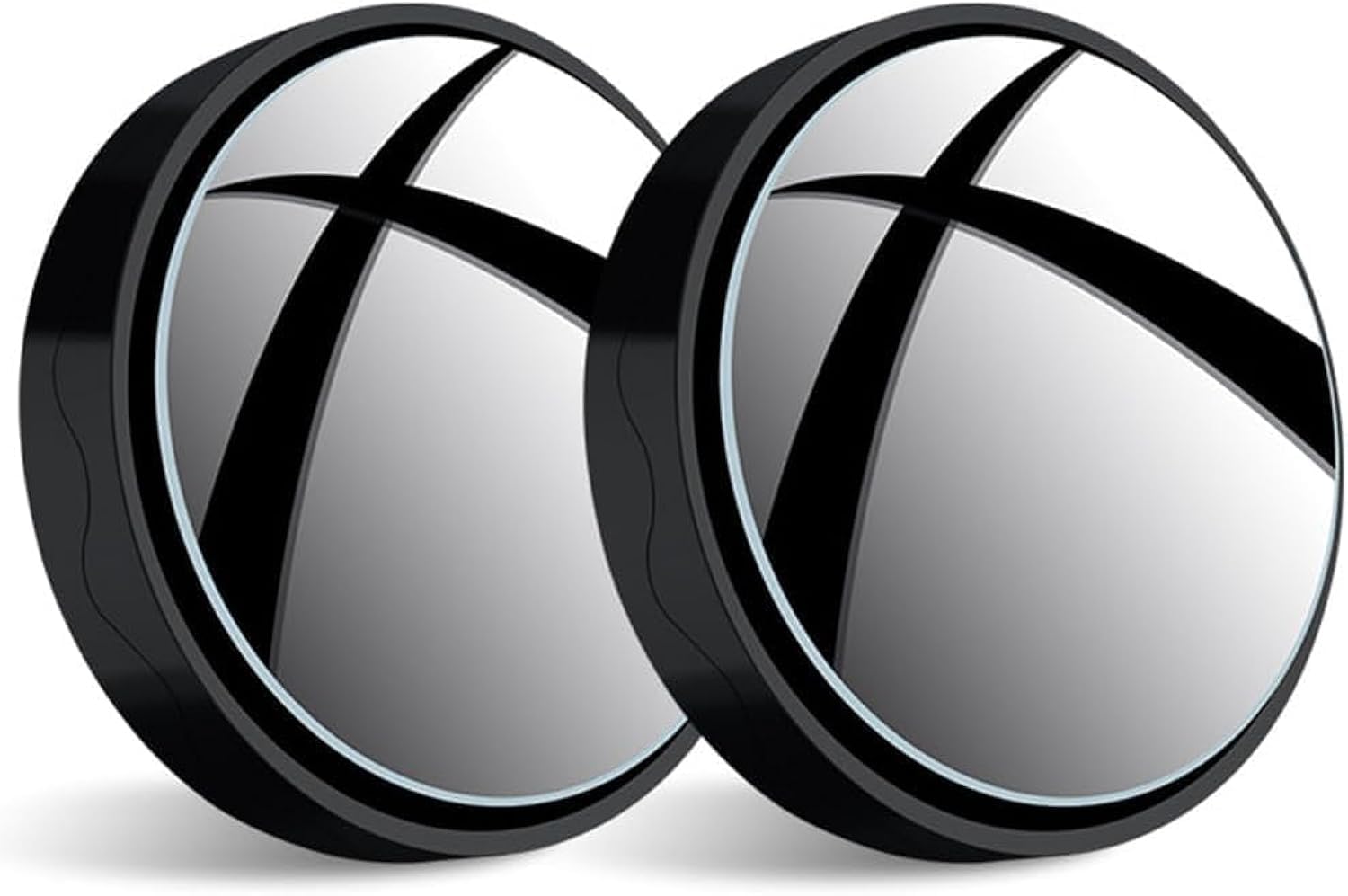 Universal Wide Angle Convex Blind Spot Rearview Car Mirror 2.2 Inch 360 Deg 2pc