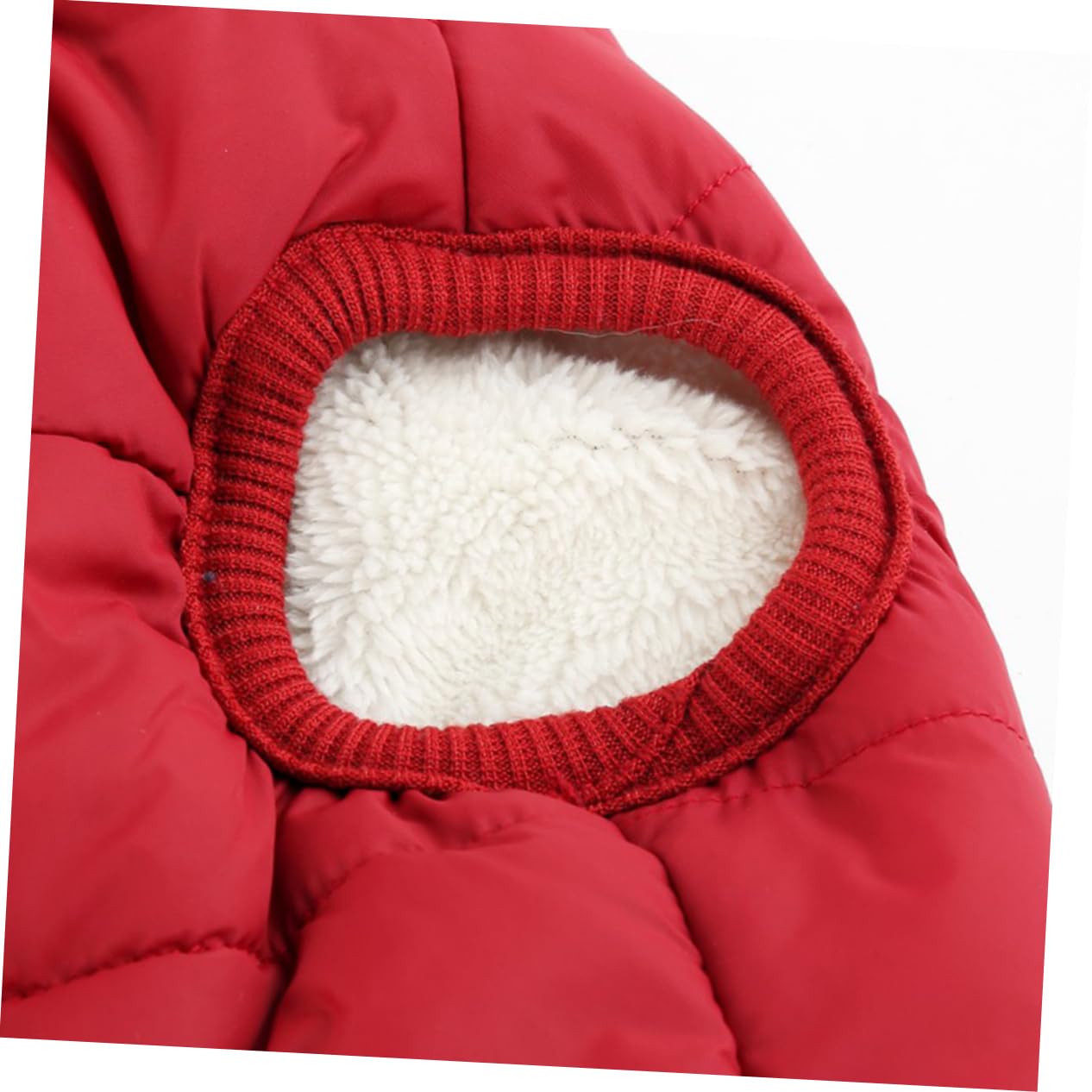 BESPORTBLE 3 Piezas Ropa para Perros pequeños para el Invierno Abrigo de Perro Ropa de Abrigo para s Invierno algodón Acolchado o de o Rojo