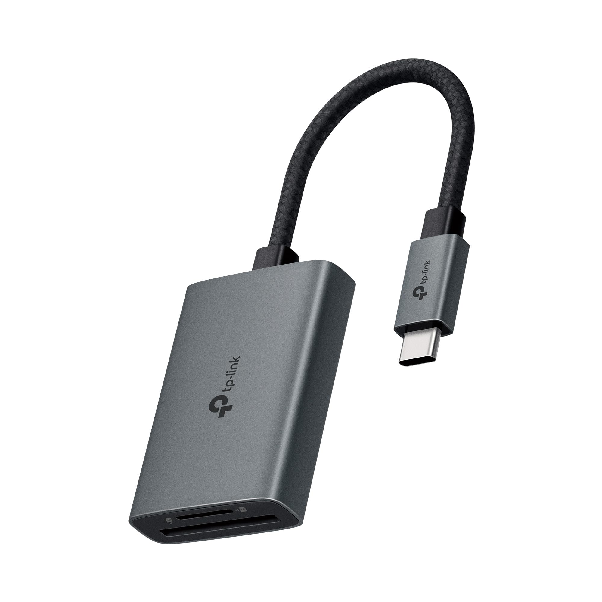 TP-Link SD Card Reader USB C, Dual Slot 3.0 Type-C Memory Card Reader, 5Gbps Aluminum Camera Adapter, Supports SD Micro SD SDXC SDHC UHS-I for iPhone 16/15 Pro Max MacBook, Laptop, Android&More-UA430C-image-22