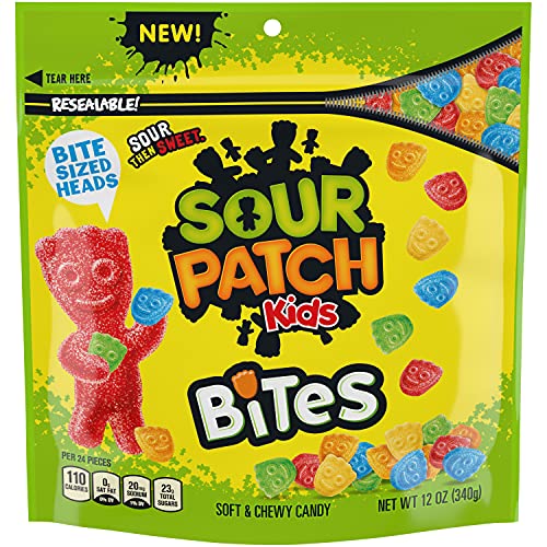 Sour Patch Kids Bites Original Soft & Chewy Candy, 12 Ounce (Pack Of 12) #TOP2