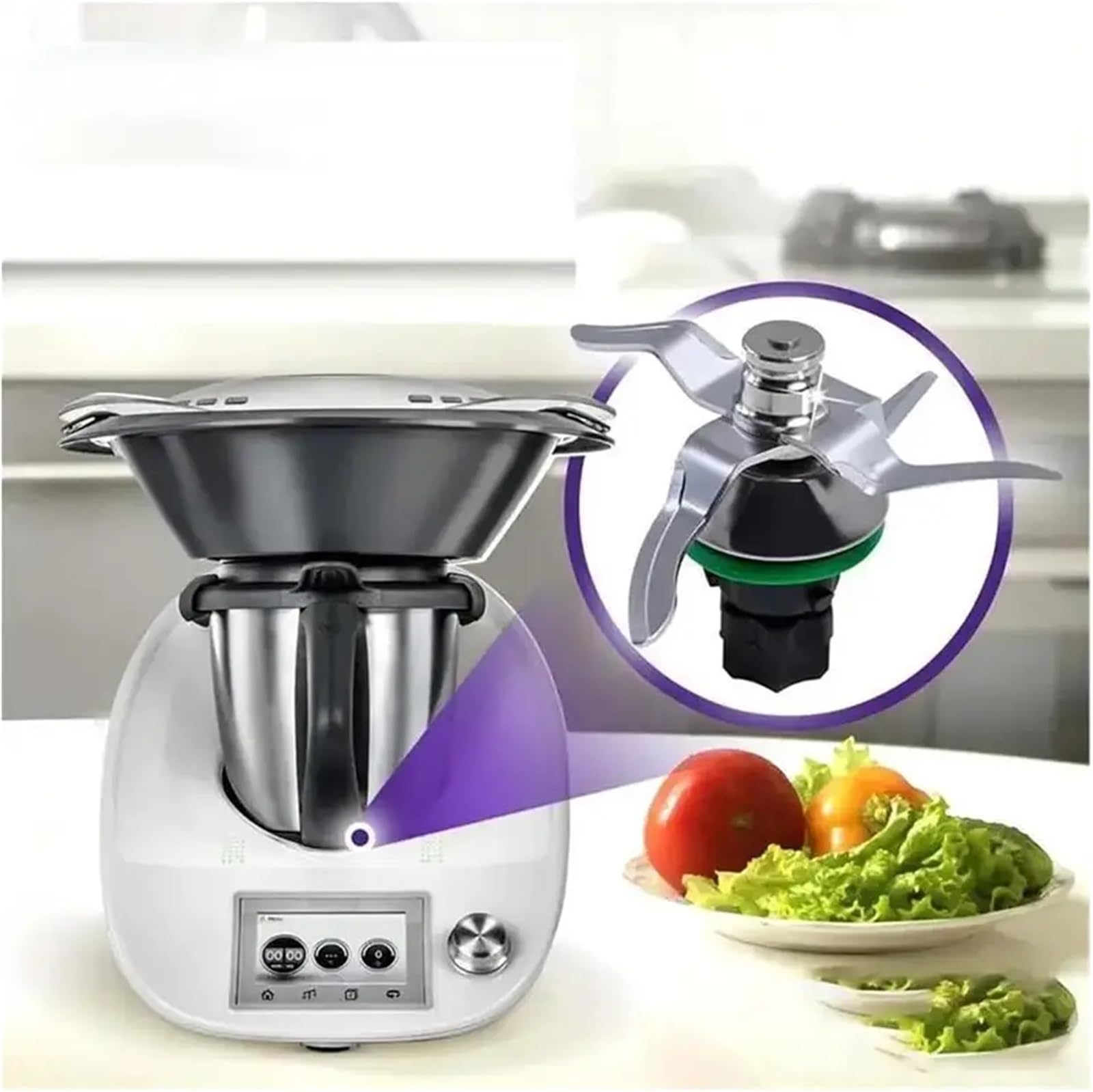Wymiana ostrza blendera Nóż mieszany dla Thermomixa dla Tm5 Tm6