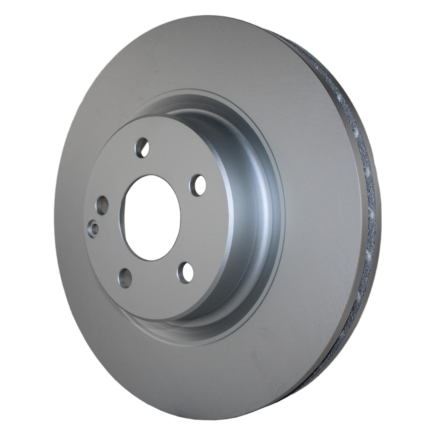 Bison Performance Pair Set of 2 Front Coated 330mm Vented Smooth 5 Lugs Brake Disc Rotors for C219 CLS550 W211 E550