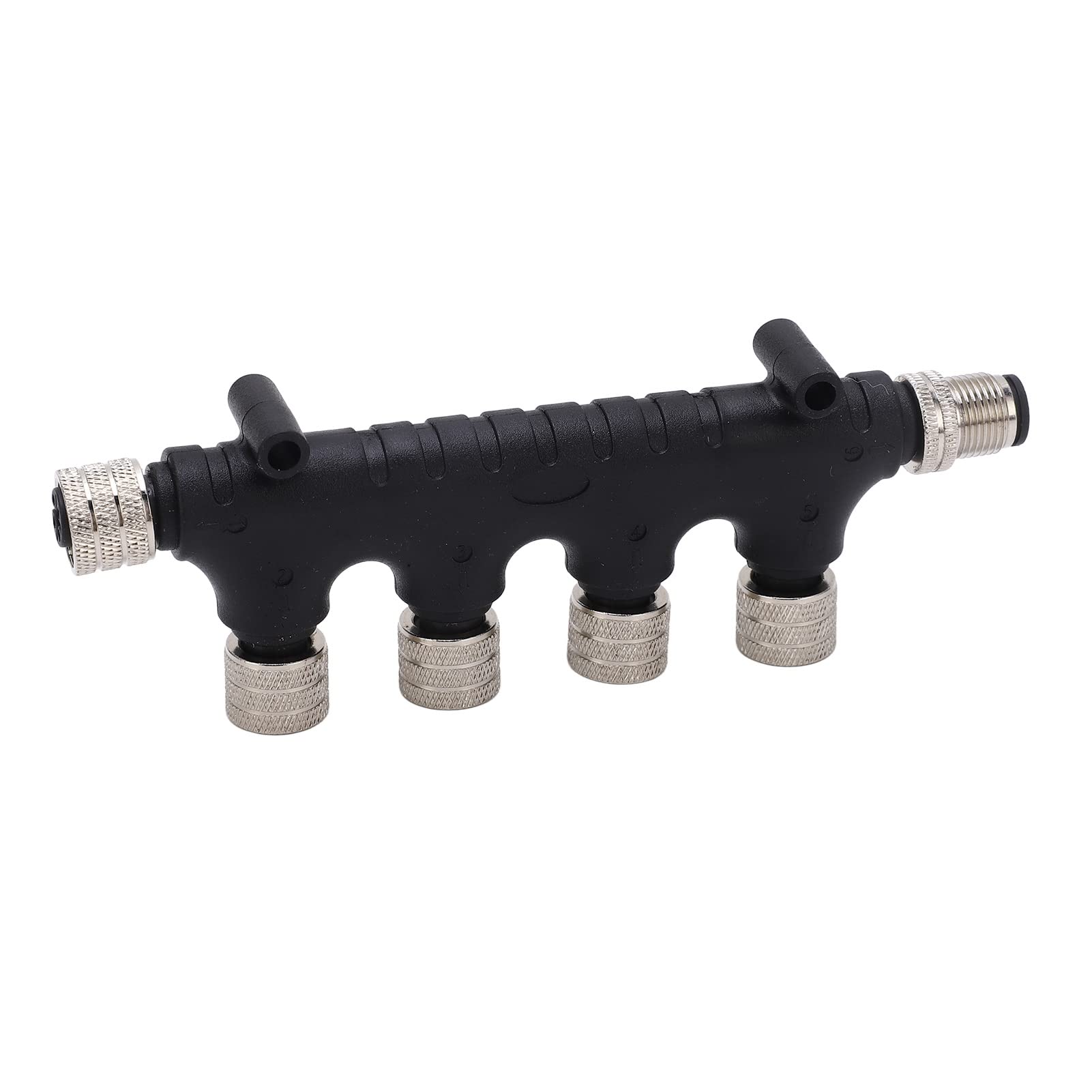 Conector en T NMEA 2000 Resistente Al Agua de 4 Puertos para una Comunicación Eficiente en el Barco ABS 5 Pines IP67 para Lowrance, Simrad, Navico