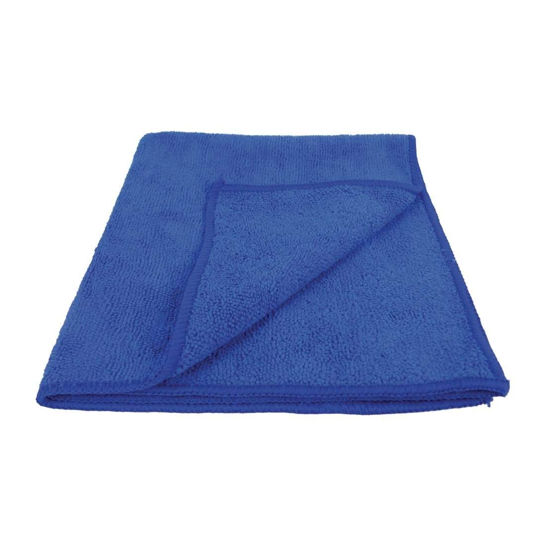 In-Excess Blue Ecotech Microfiber Cloths (Pack 10)