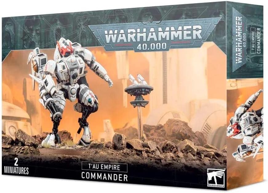 Games Workshop 99120113060" Tau Empire Commander Plastic Kit, Black,Medium