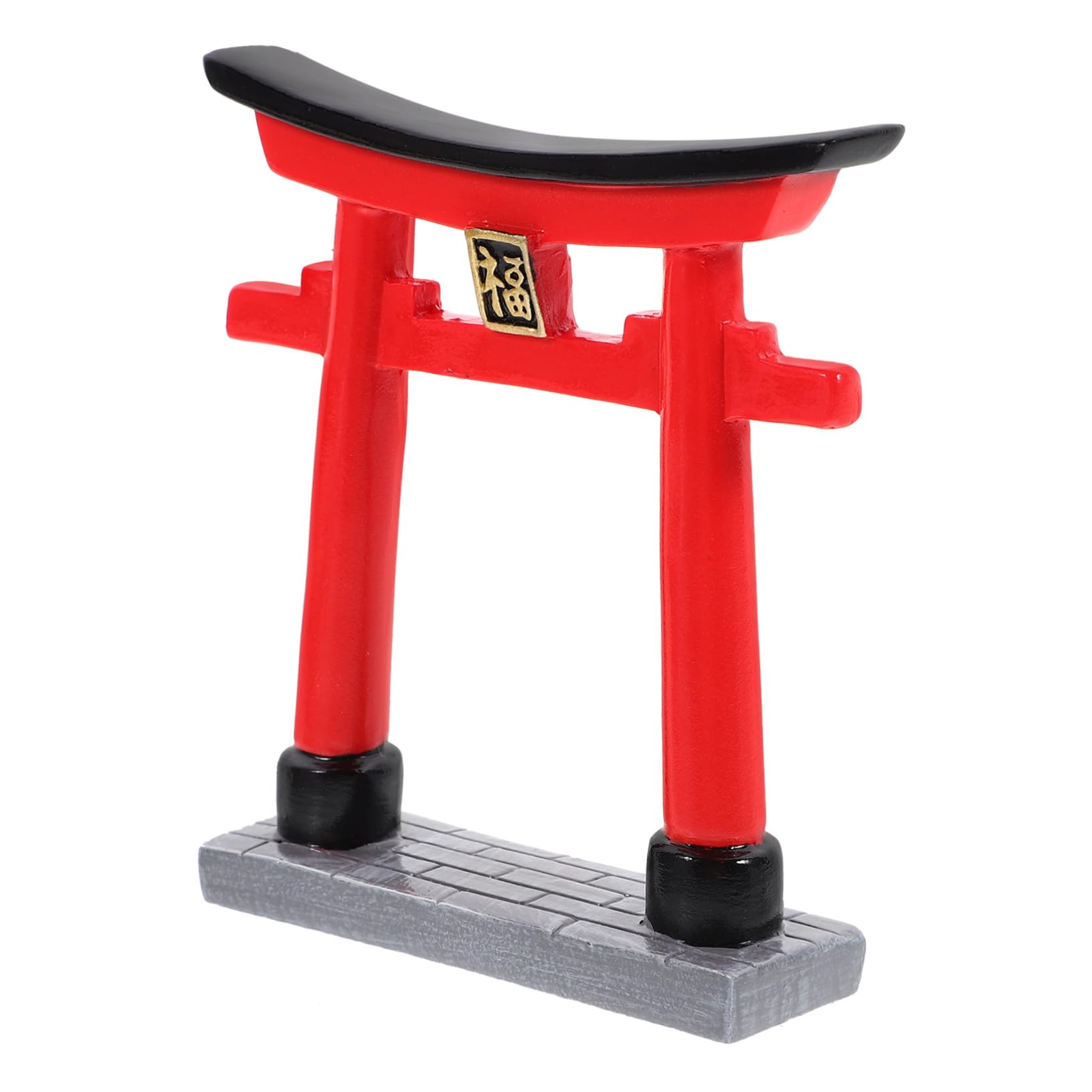 Sosoport 3pezzi Decorazione Acquario Torii Giapponese Scultura Ornamentale Per Paesaggi Accessorio Per e Acquari Per Decorazioni Domestiche e Regali