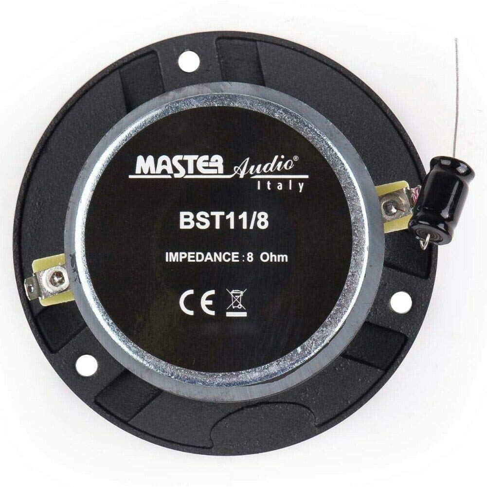 Kit casa MASTER AUDIO con 2 woofer CW800/8 da 20,00 cm 8 ohm 150 watt rms 300 watt max + 2 tweeter BST11/8 da 9,80 cm 8 ohm 175 watt rms 350 watt max, kit a coppia