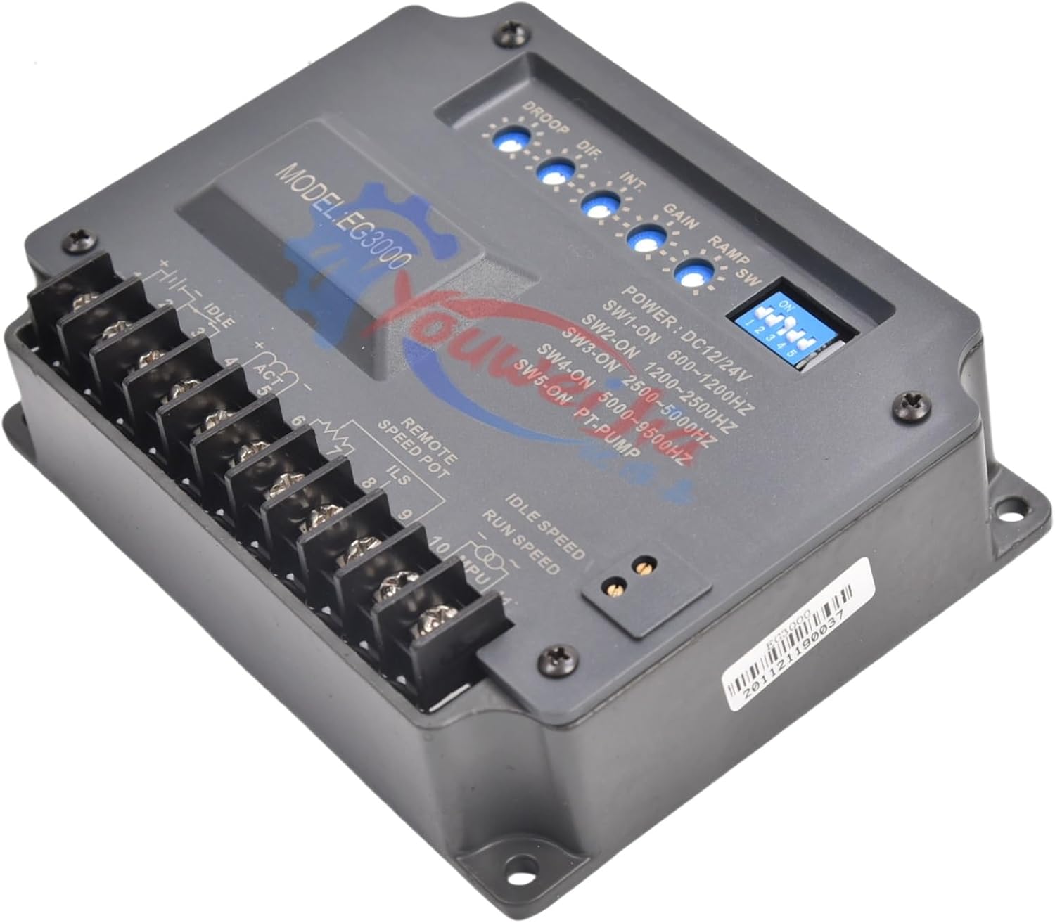 Brushless Generator Governor Speed Controller Module Regulator for EG2000 EG3000 EG3002 Genset Engine Electronic Control Part(EG2000 Copy)