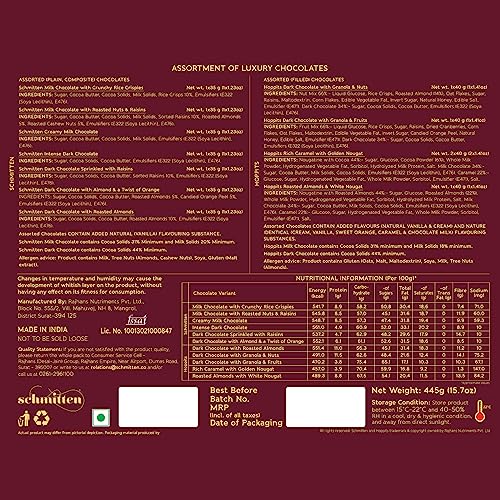 Image of Schmitten Moments Collection- Assorted Chocolates Gift Pack- Glory
