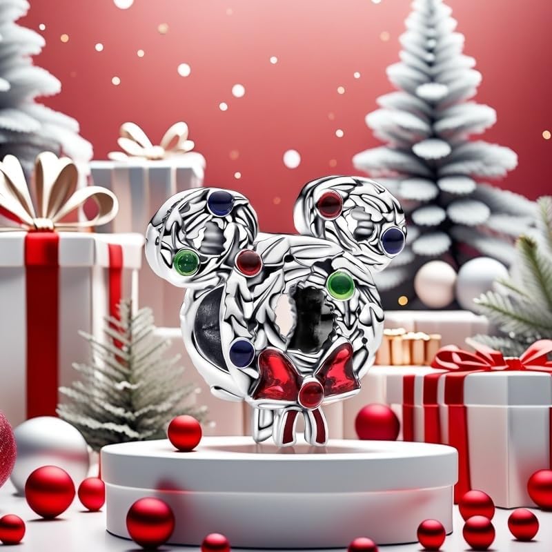 Christmas Fashion Charms for Bracelets and Necklace Pendant Bead Charm Jewelry Present for Women Family Friends - Image 5