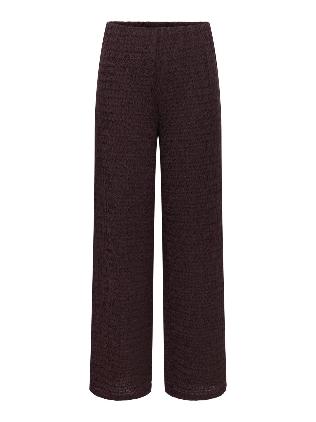 ONLY Women's Onlilse Life Pant Structure JRS Noos, Deep Mahogany, XL