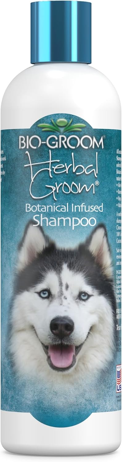 Bio-Groom Herbal Groom Dog Shampoo - Tearless Puppy Shampoo, Natural Dog Bathing Supplies, Cruelty-Free, Cat & Dog Grooming, Made in USA - 2.5 Gallon