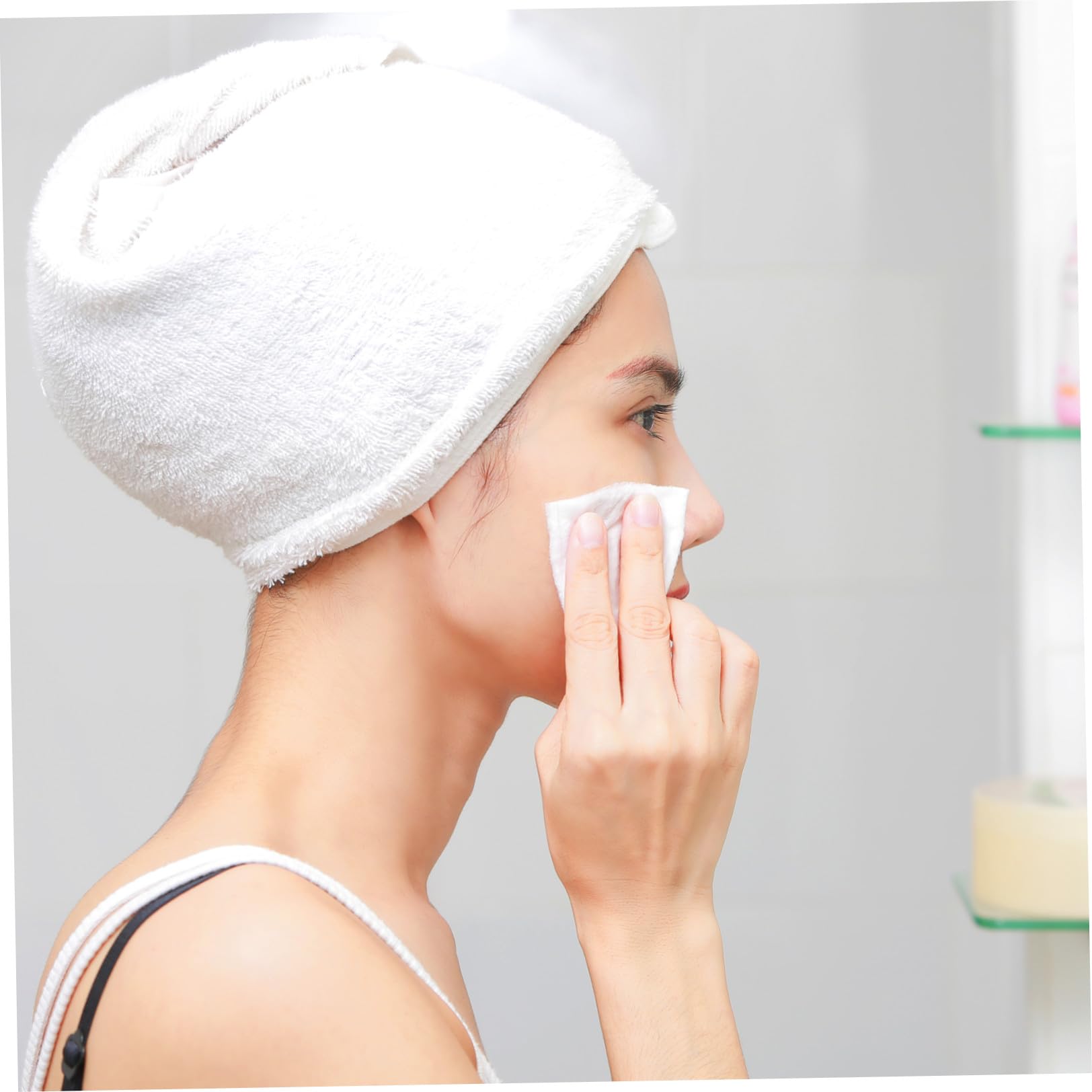 Make Up Entfernungspads 400 Stück Stoff Weiß Einweg für Gesicht