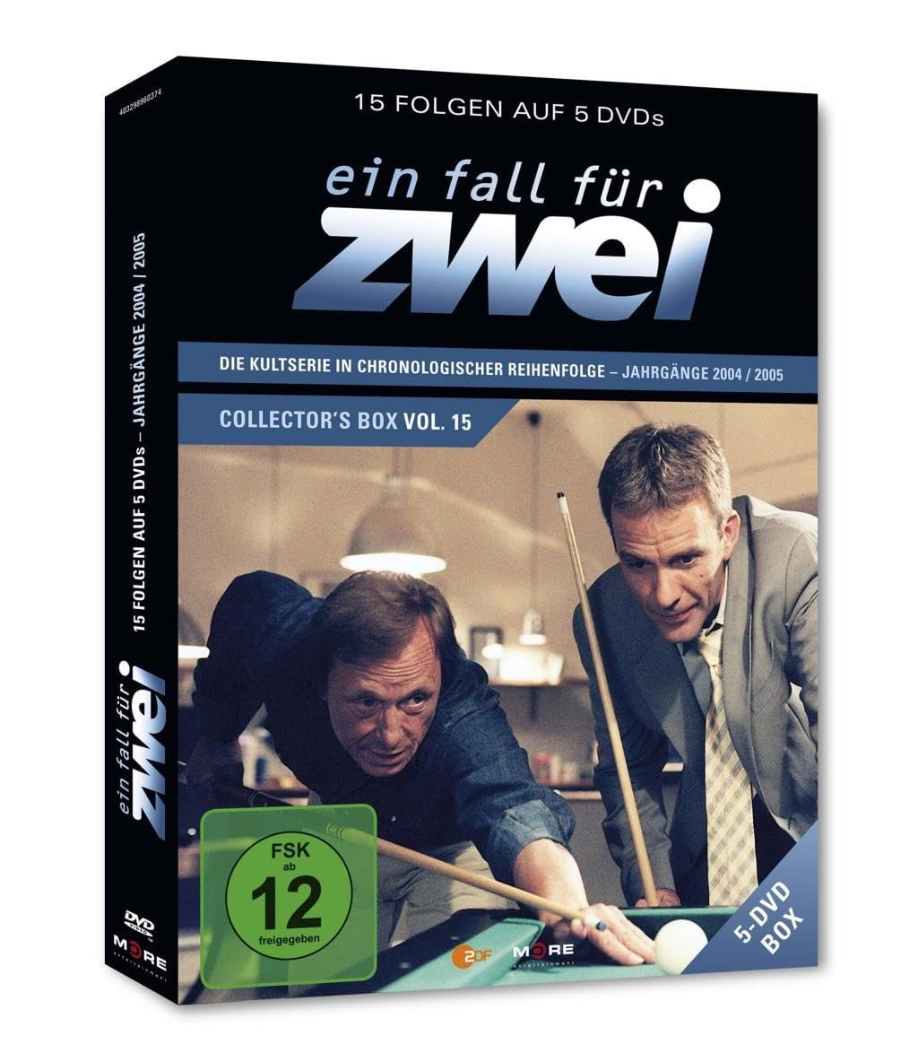 Ein Fall für Zwei - Collector's Box 15, DVD de la mítica serie de Alemania en edición especial