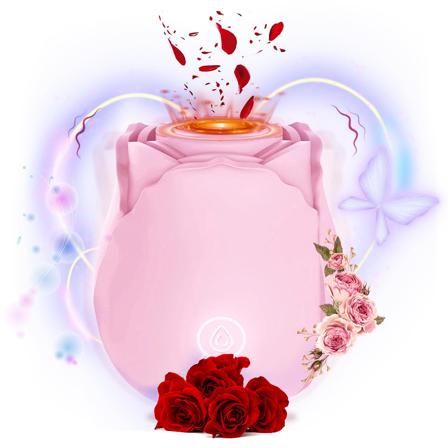 2025 Rose Vibratoer Sucking Silent Female Rose Vibratoer Women's Gift, Use to Bedroom Bathroom R52202