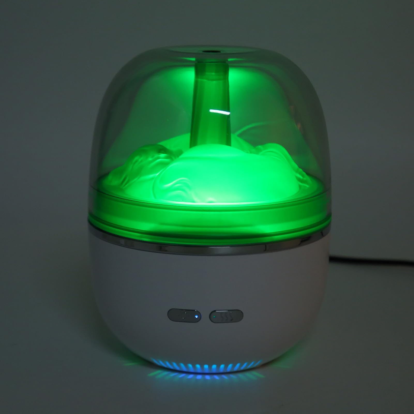 Humidificador de aromaterapia ultrasónico 260ML humidificador de de Niebla de Ajuste de un botón con luz Colorida para Yoga sueño