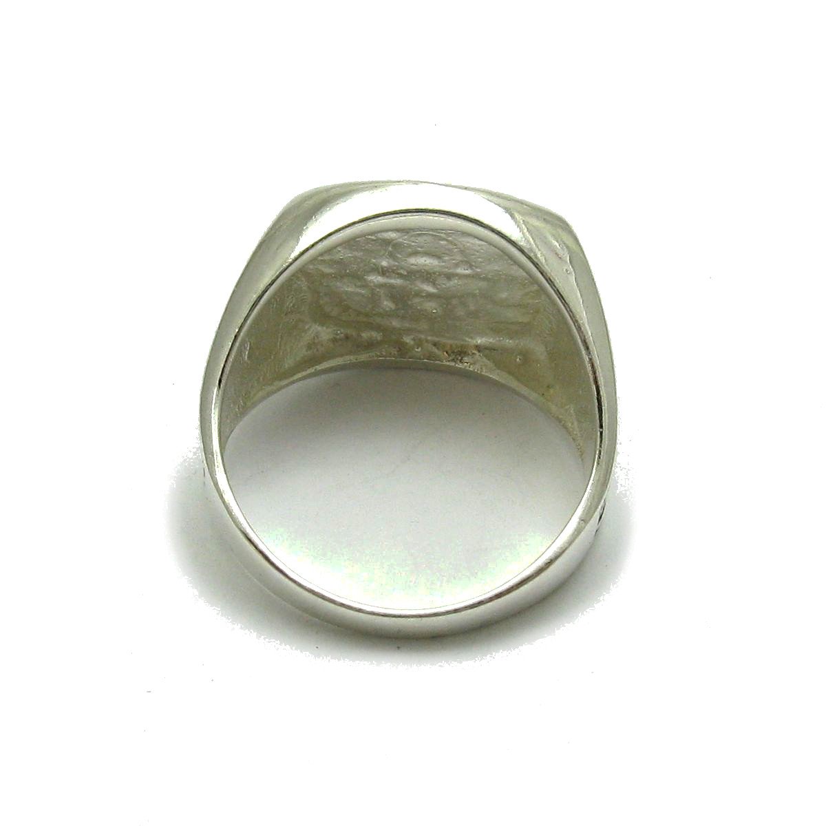Anillo de plata de ley sólido 925 R001710