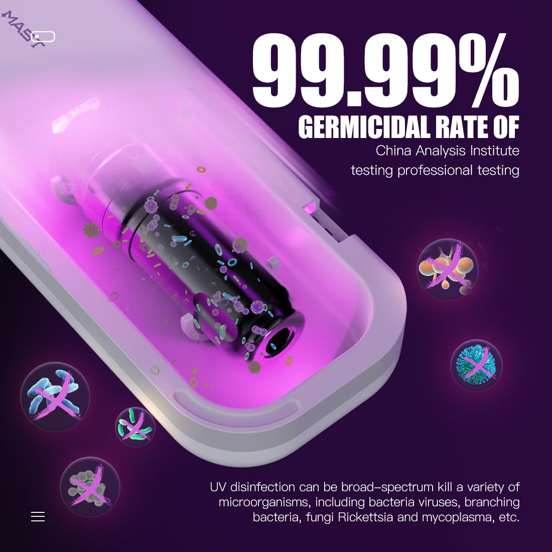 Mast Tattoo Sterilization Box Professional Certification Sterilization UV Light for Tattoo Machine Pen