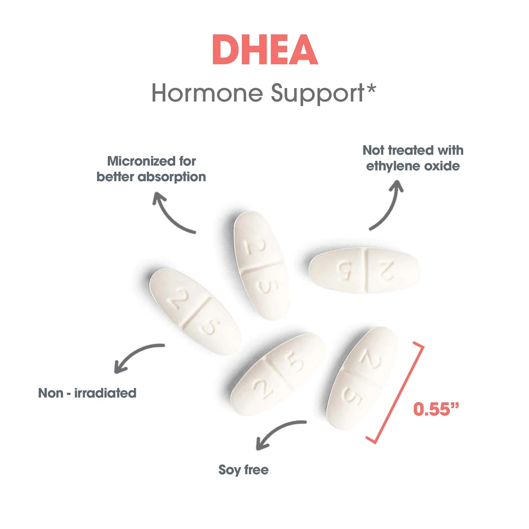 ARG DHEA 25 mg Micronized Lipid Matrix Plant Sourced, 60 Capsules — Amazon image 5