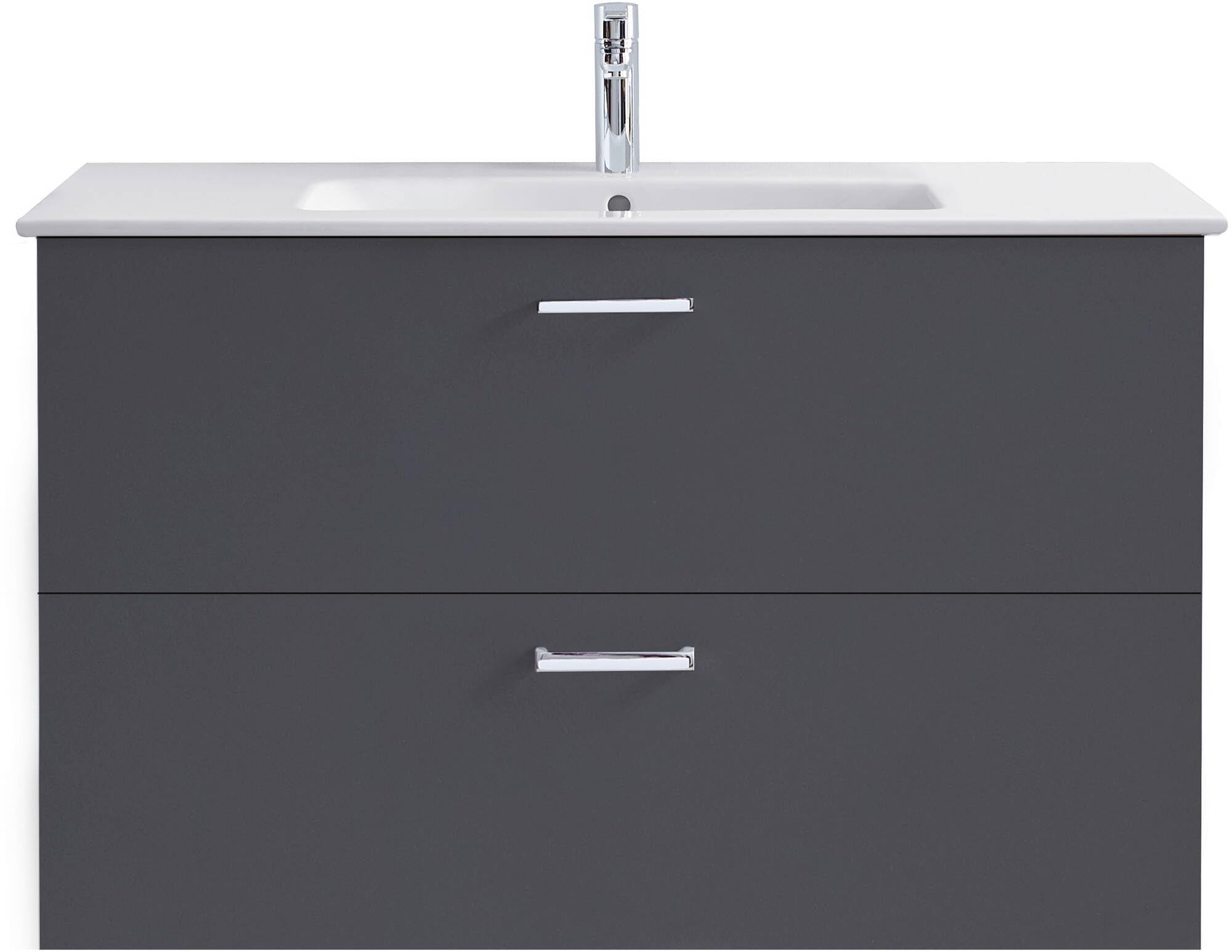 Duravit B.2 Bateria umywalkowa, rozmiar M (wysokość wylotu 106,5 mm), kran łazienkowy z zestawem odpływowym z drążkiem pociągowym, armatura umywalkowa z wkładem ceramicznym, chrom