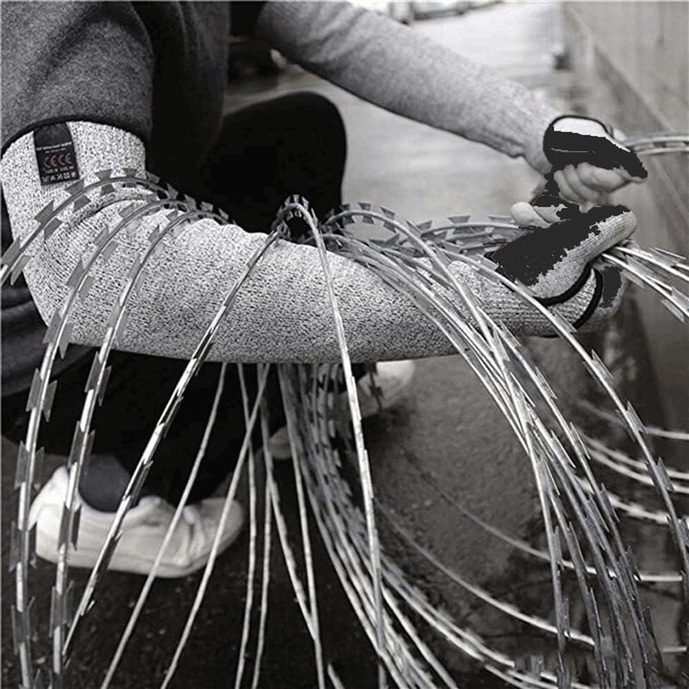 Cut Resistant Nitrile Gloves and Sleeves with EN388 Level 5 Protection