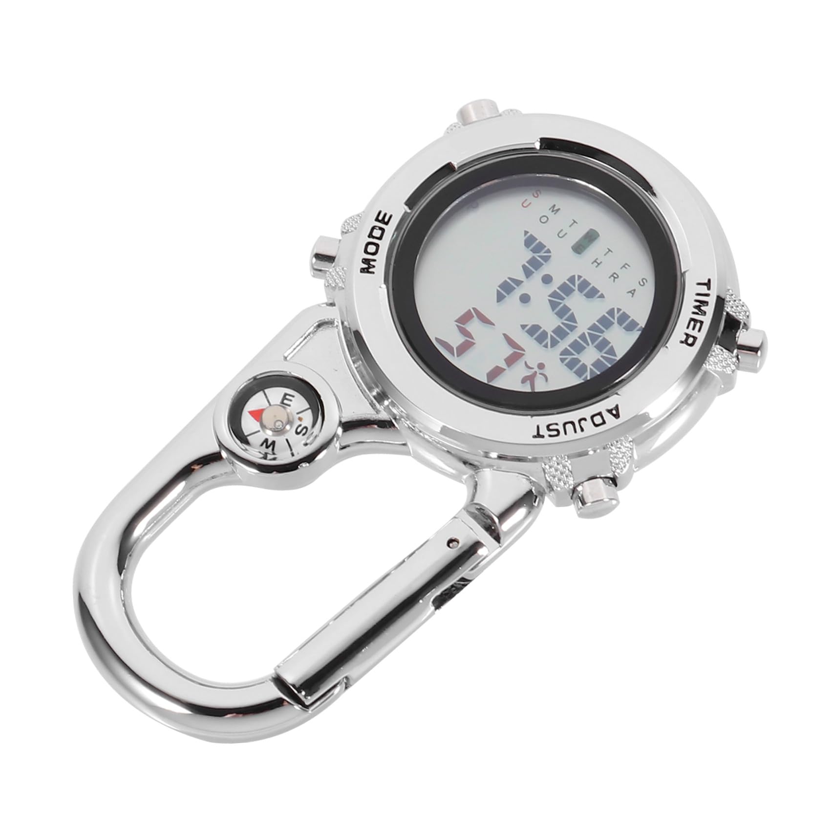 Montre randonnée clip carabiner anti-choc pour éviter les rayures - 8