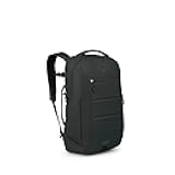 Osprey Ozone Laptop Backpack with Ventilated AirScape™ Backpanel - Lightweight Travel Backpack with 16” Laptop Sleeve - Carry-On Compatible Travel Bag for Men and Women, Black