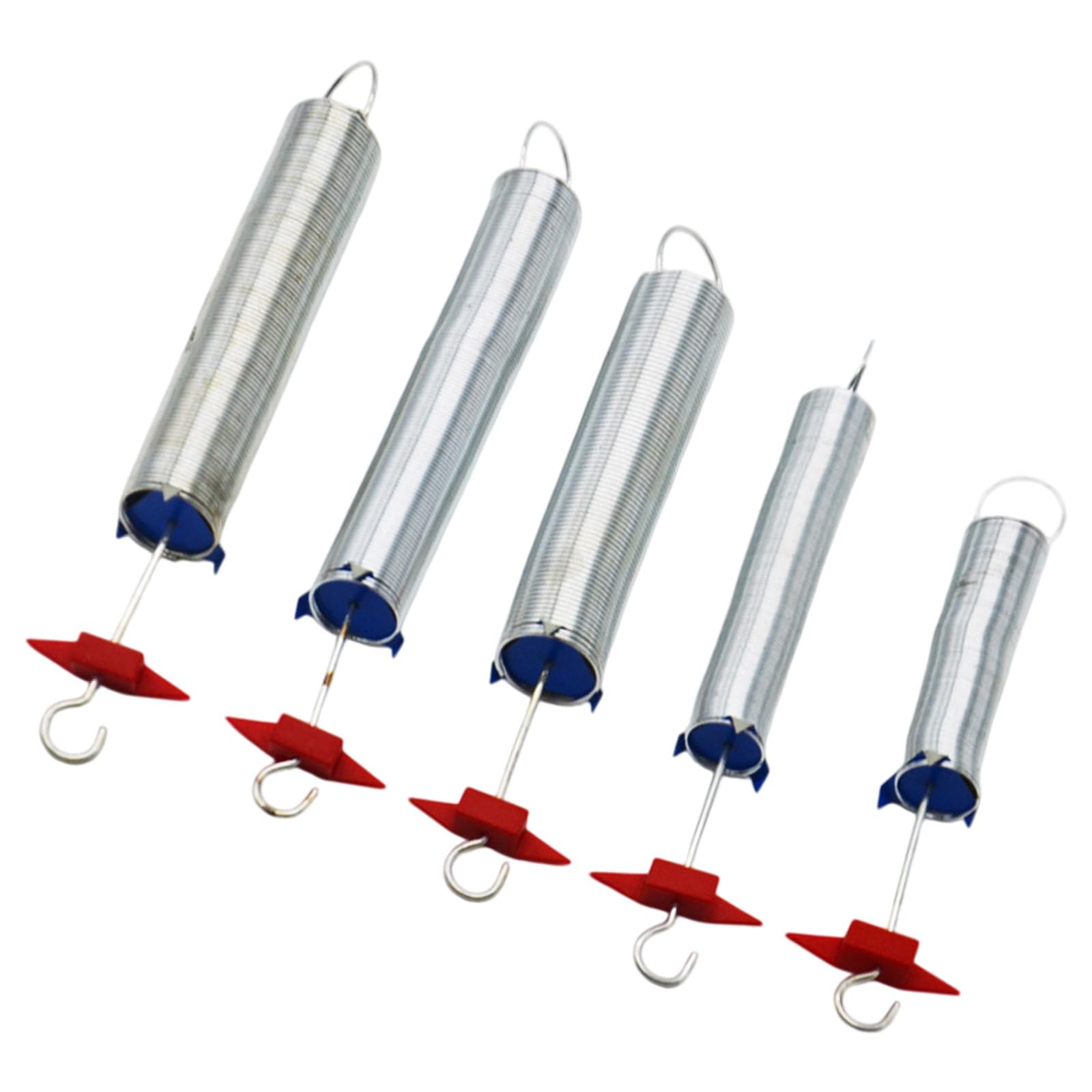 Rbrmhm As The Pic Show 5Pcs Educational Helical Spring Hooke's Law Physics Experiment Spring For Hands On Learning Classroom Teaching