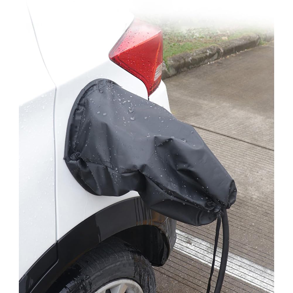 EV Charger Port Cover for Karma GSe-6 2021 2022 2023 2024 2025 2026, Car Charging Port Rain Cover Magnetic Outdoor Waterproof Dust Sun Electric Car Charger Cover