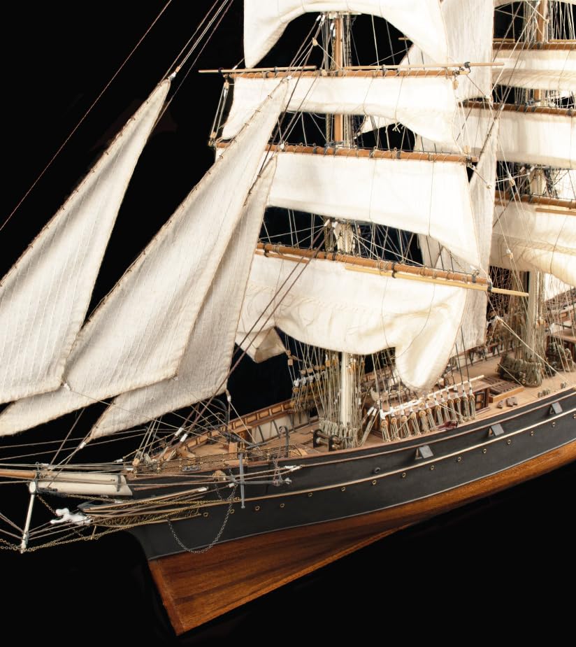 Artesanía Latina - Modellbausatz aus Holz - CUTTY SARK Tee-Clipper 1:84 - Modell 22800-N - Modellbausatz Expertenstufe