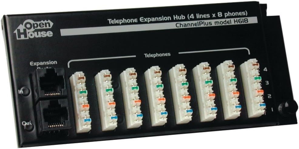 Open House H618 4 X 8 Telephone Expansion Hub