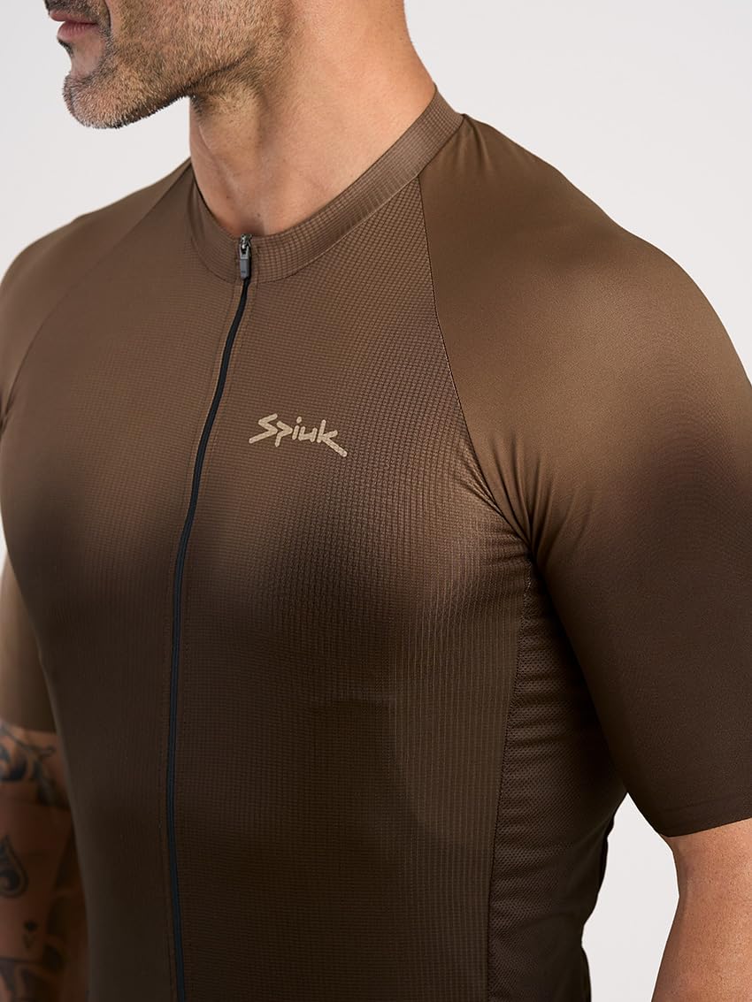 Maillot M/C Star Carbonite Hombre Marron T. L