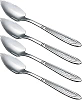 Vista 1 de Grapefruit Spoons, Stainless Steel, 6-2/5-Inch, Set of 4 (Clover)