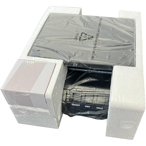 Miniatura 7 de Zieis - Escala postal de envío digital programable de 75 libras x 0.50 onzas con adaptador de corriente de 110 V