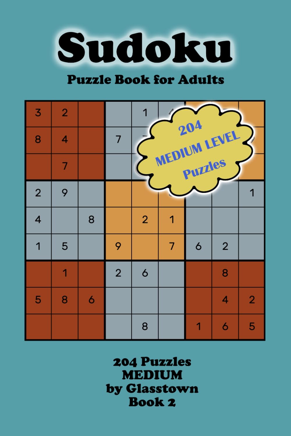 Medium Sudoku Puzzles: For Adults (Sudoku for Adults)