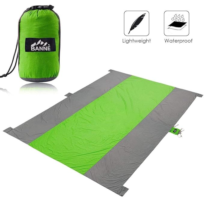 Banne Beach Blanket Outdoor Picnic Blanket Extra Large Waterproof