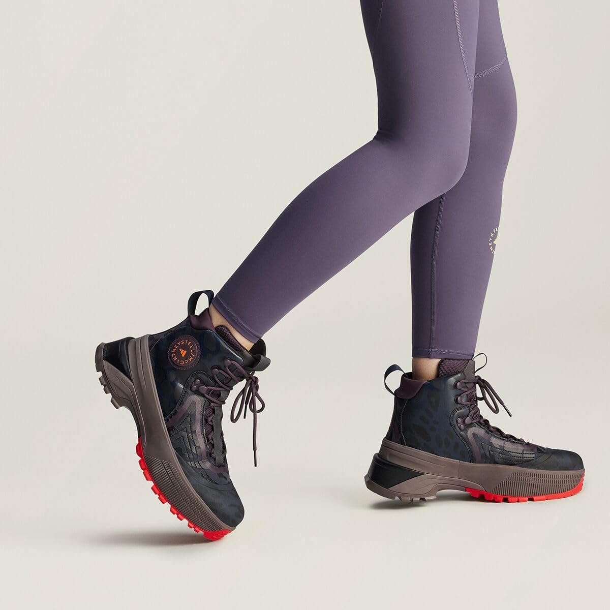 adidas TERREX, x aSMC Hiking Boot - Women's, Charcoal/Legend Ink/Action Red, 7.5